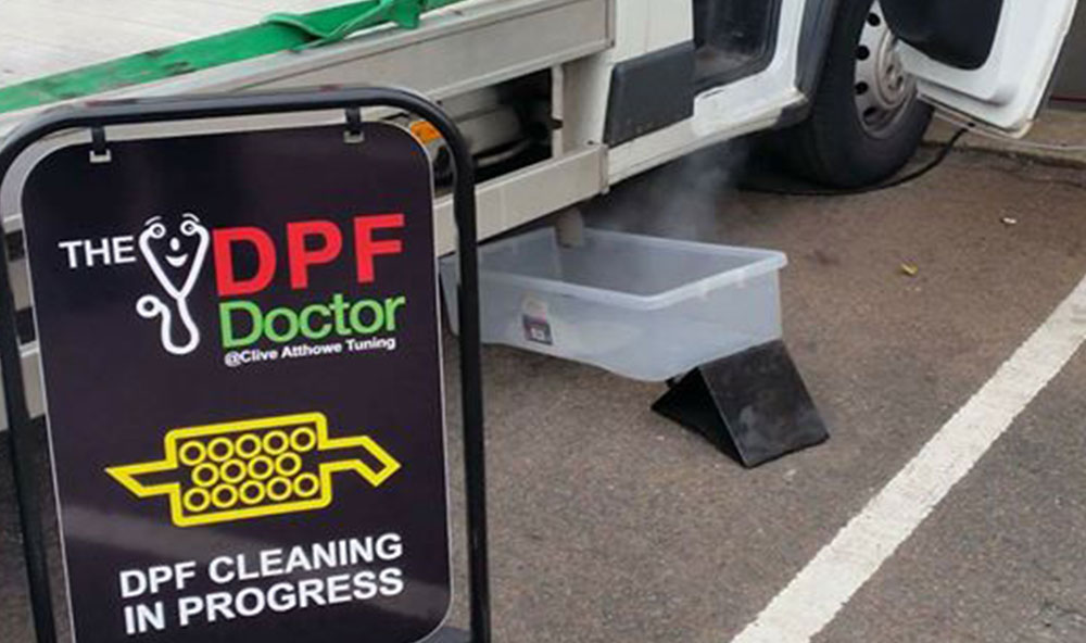 Citroen Relay with Badly Blocked DPF given a DPF Clean and Fix