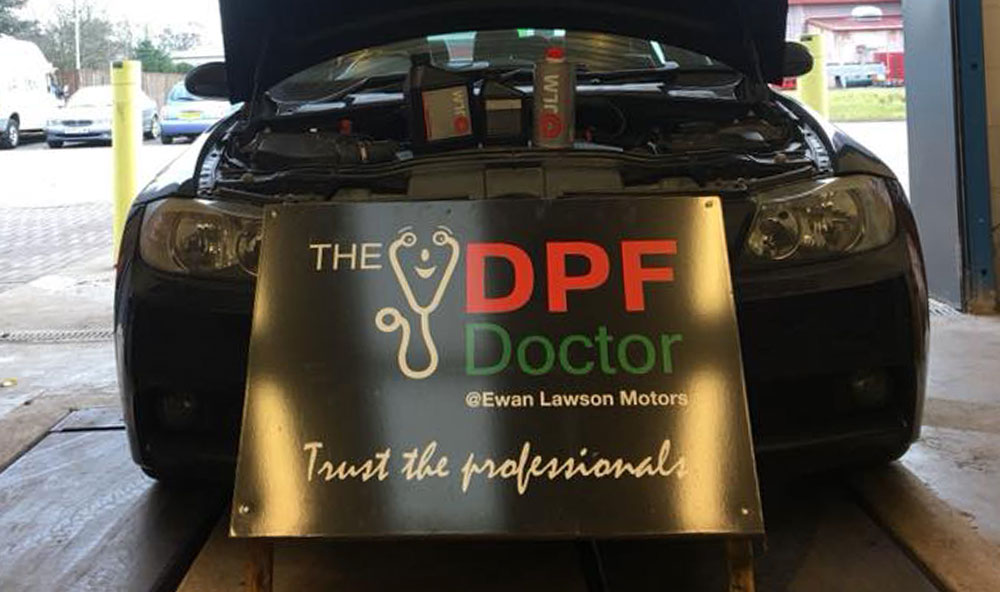 BMW 318 with DPF Problems in Falkirk
