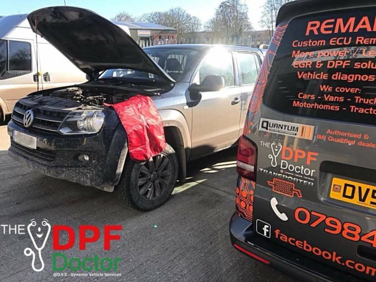 2014 VW Amarok Showing Fault Code P2002 DPF Cleaning Company