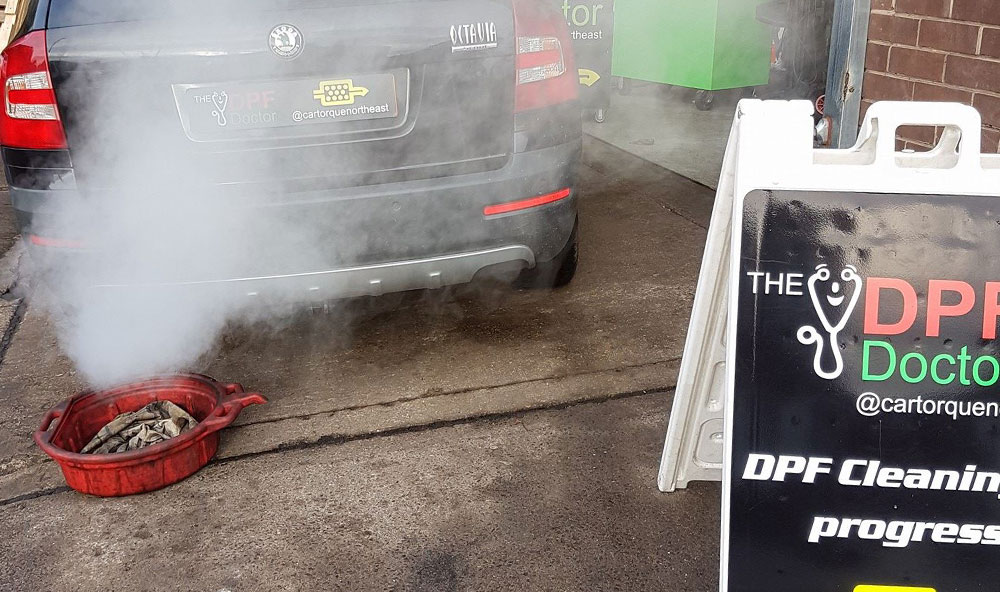 Blocked DPF on Skoda Octavia Fixed