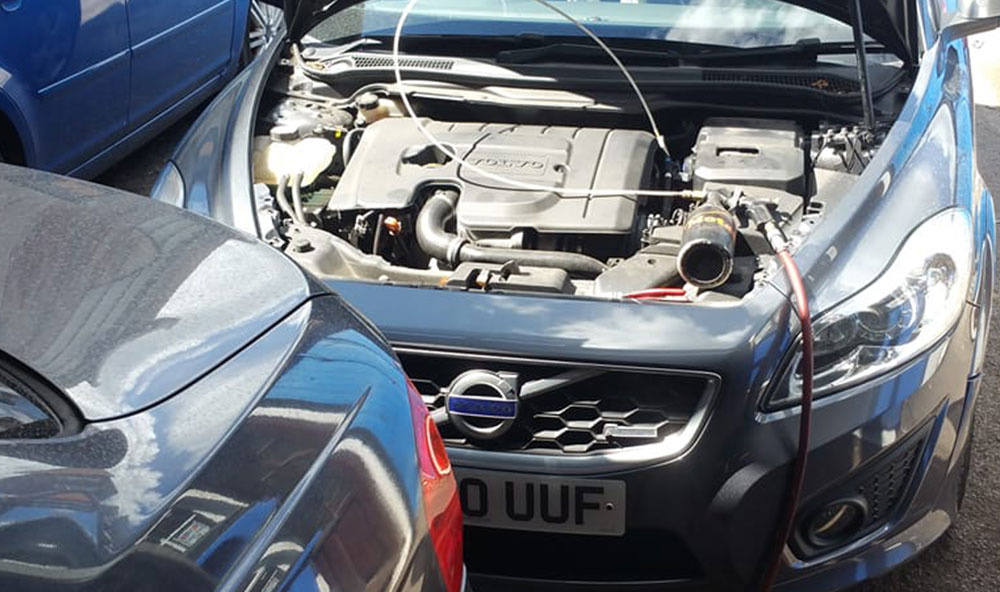 Volv0 C30 with DPF Fault – Fixed and Cleaned in Havant