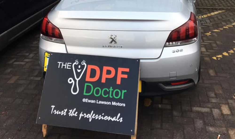 2014 Peugeot 508 DPF Fixed in Falkirk